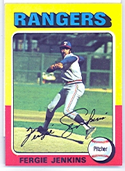1975 Topps Mini Baseball Cards      060      Fergie Jenkins